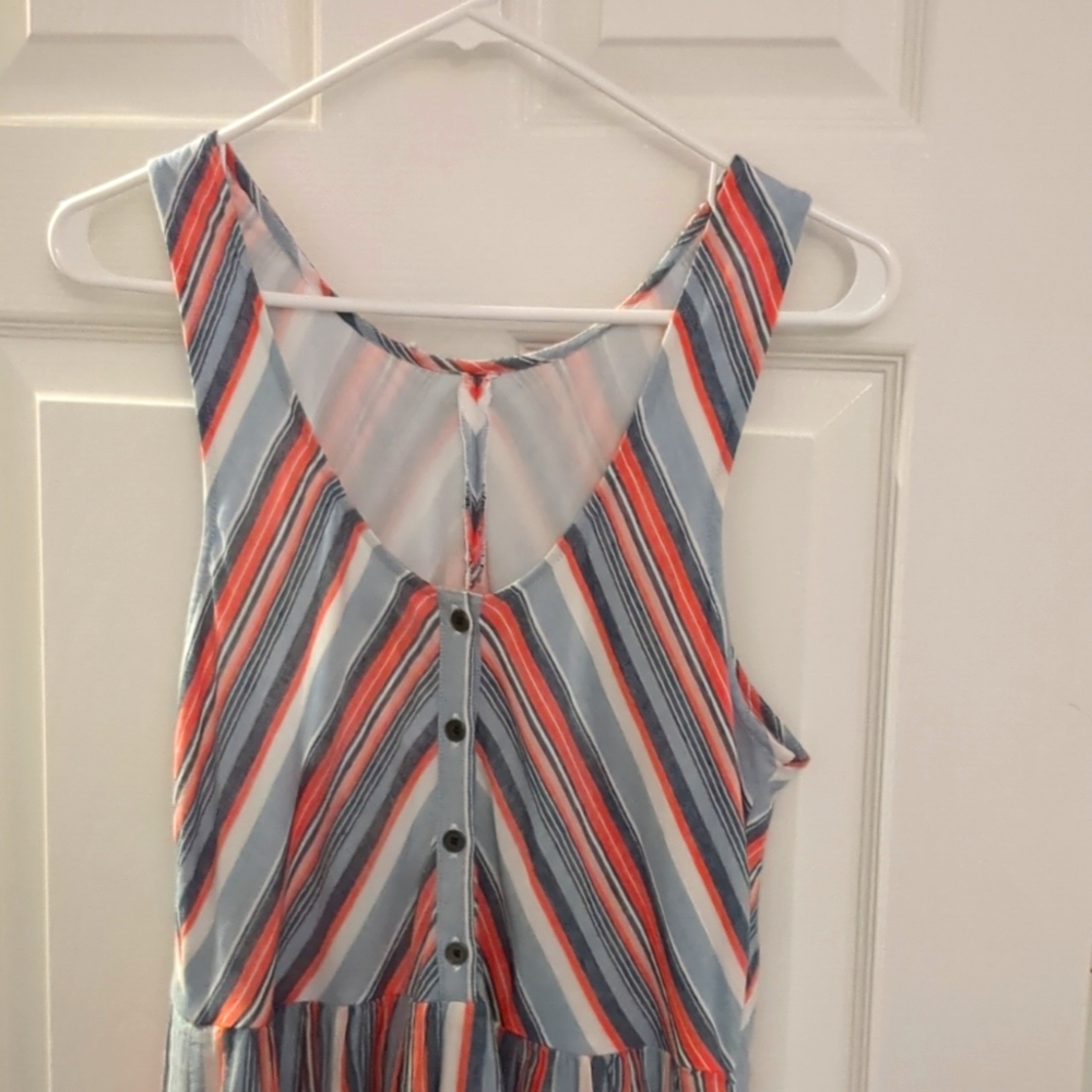 Large Striped True Craft dress